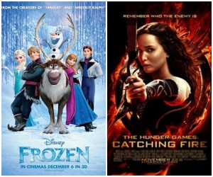 Frozen e Hunger Games