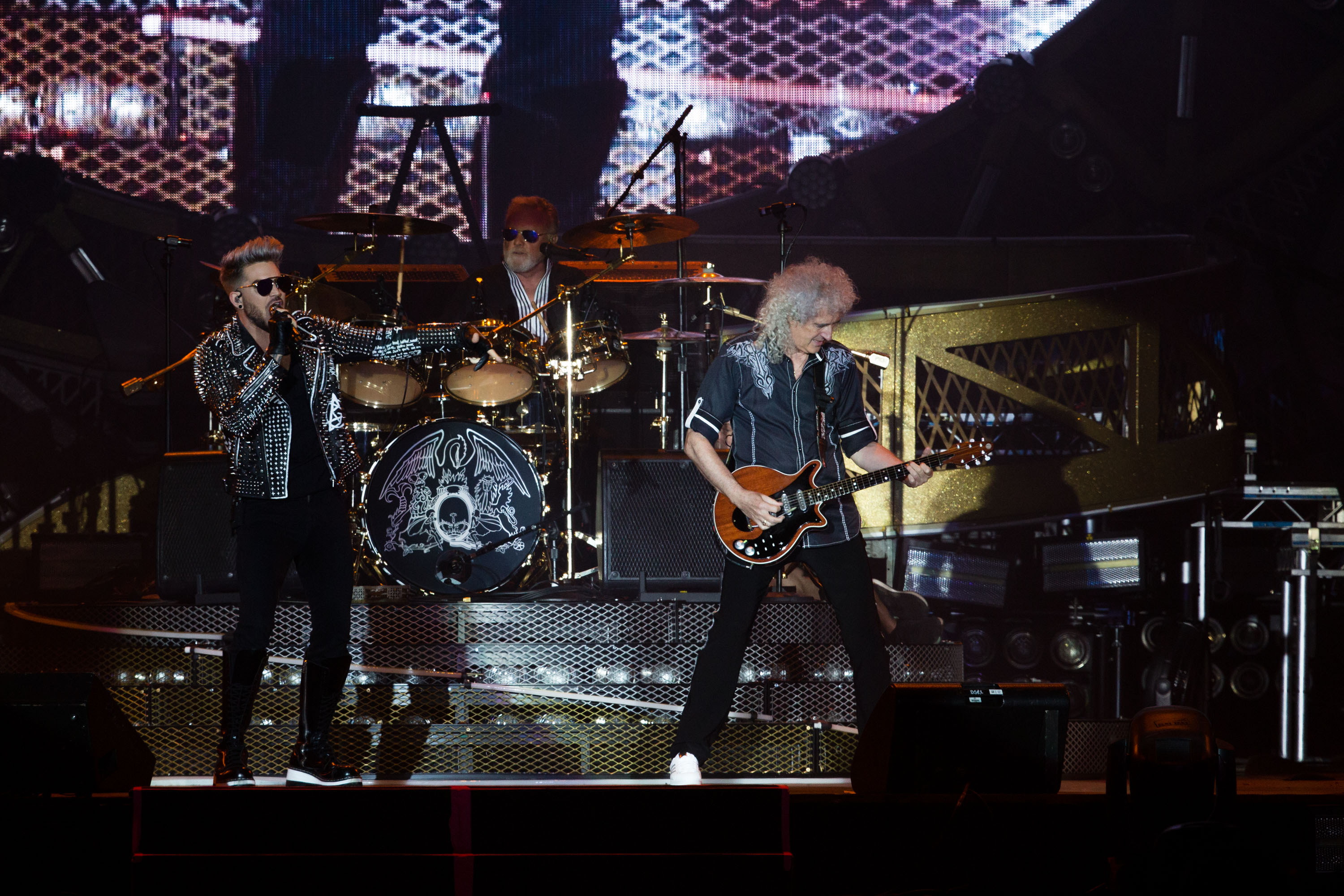 Rock in Rio - Lisboa 2016:Queen +Adam Lambert no  Palco Mundo na Cidade do Rock no Parque da Belavista em Lisboa, Portugal a 20 de Maio de 2016. Foto: AgencioZero.net