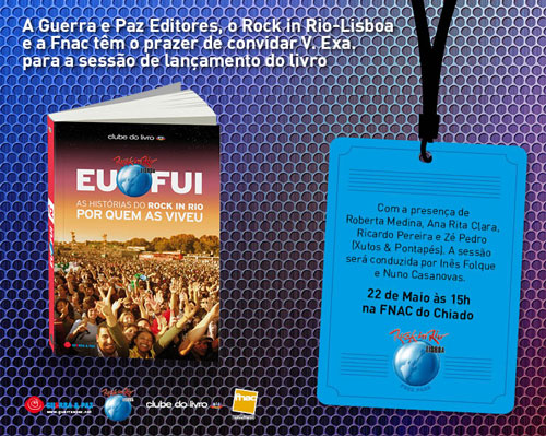  «Rock in Rio Lisboa – Eu Fui» é o livro do mês do Clube do Livro SIC
