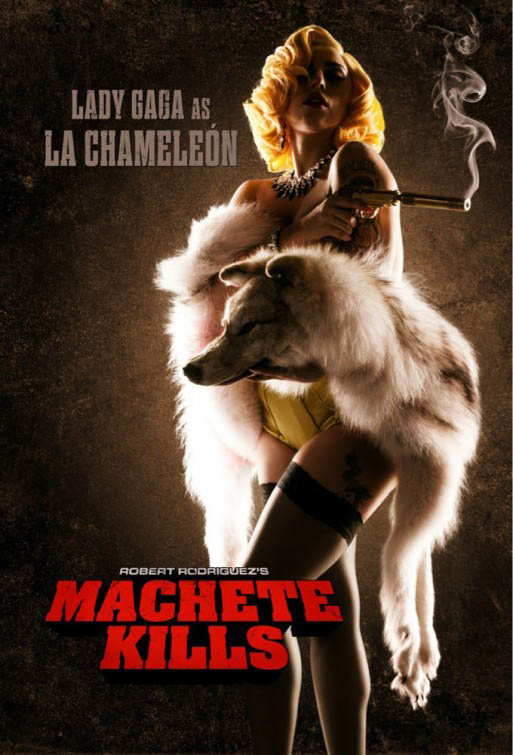  O novo «lyric video» de Lady Gaga é inspirado no filme «Machete Kills»