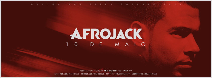  Afrojack é a mais recente confirmação da «Queima das Fitas de Coimbra 2014»