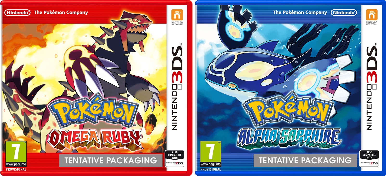  Remakes de Pokémon Ruby e Sapphire chegam em Novembro à 3DS