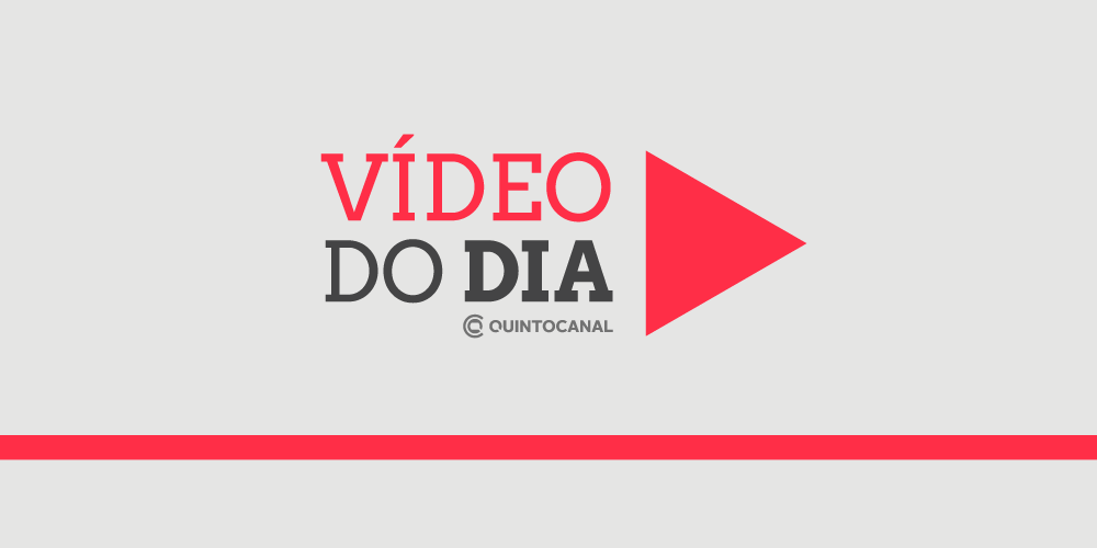  Vídeo do dia: Mensagem de apresentador português torna-se viral