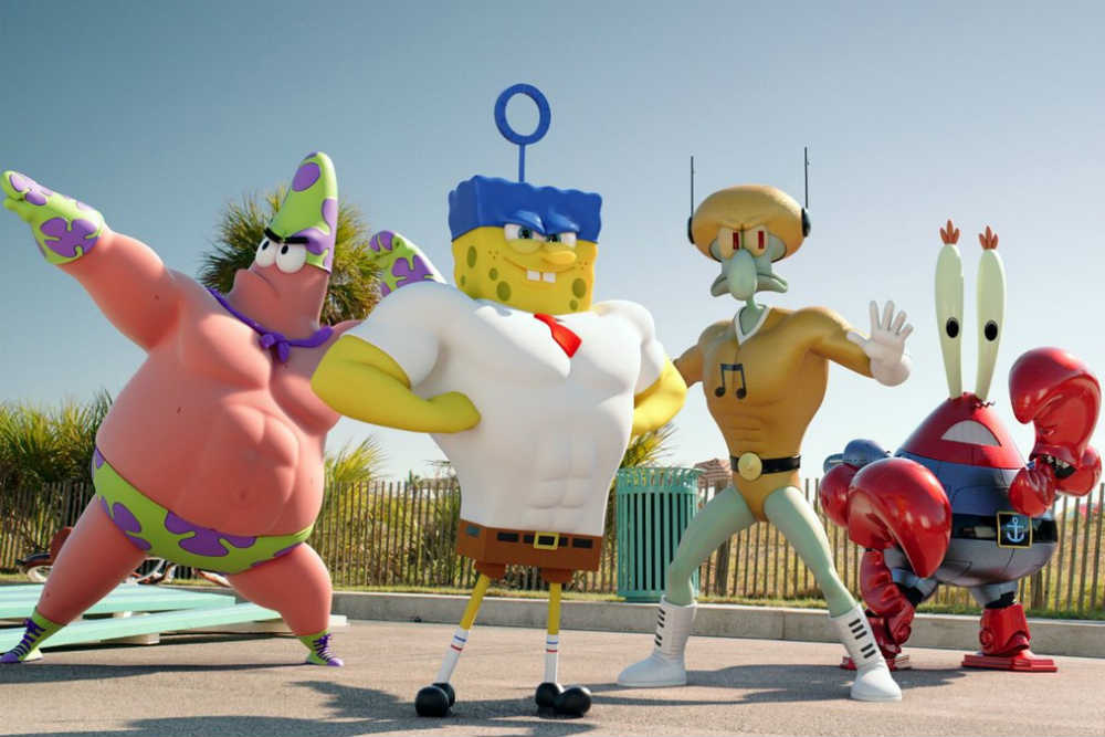  Divulgado o trailer do filme «SpongeBob SquarePants: Sponge Out Of Water»