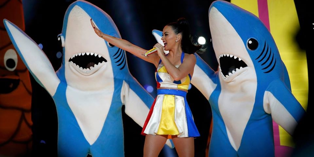  Katy Perry bate recorde de audiência no Super Bowl