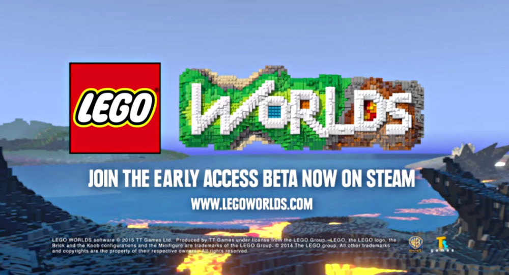  LEGO Worlds surge no Steam sem aviso e é grande rival de Minecraft