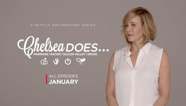  «Chelsea Does» é o primeiro documentário do ano a ser lançado pelo Netflix