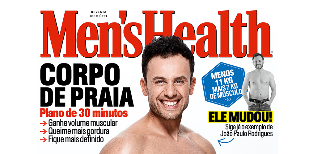  João Paulo Rodrigues é a capa da Men’s Health de Junho
