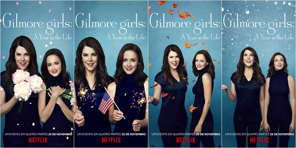 Netflix: Conheça «Gilmore Girls: A Year in the Life»