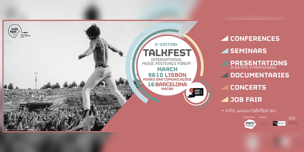  Conheças as primeiras confirmações do «Talkfest 2017»