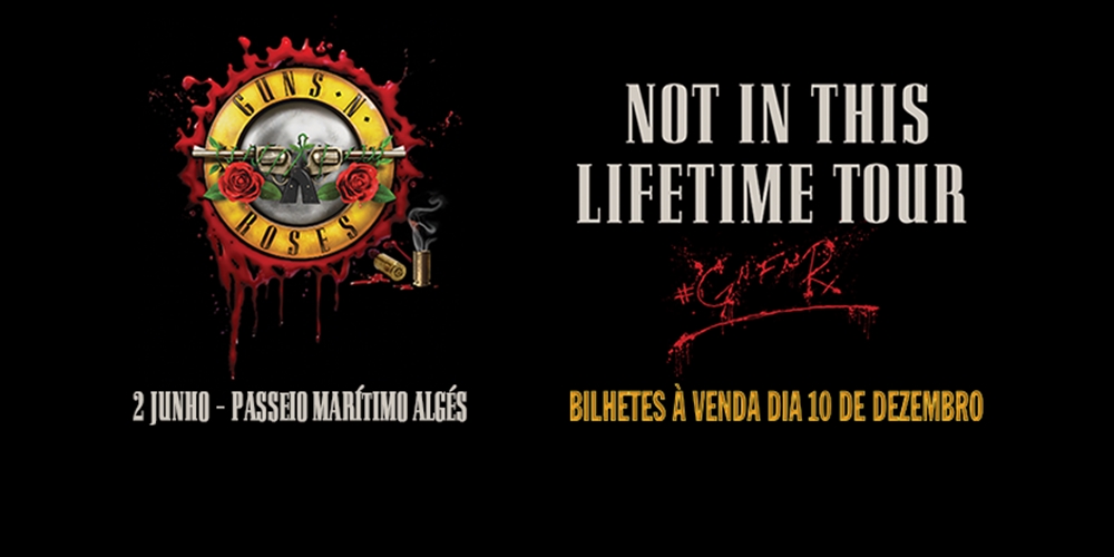  Guns N’ Roses confirmados em Portugal em 2017
