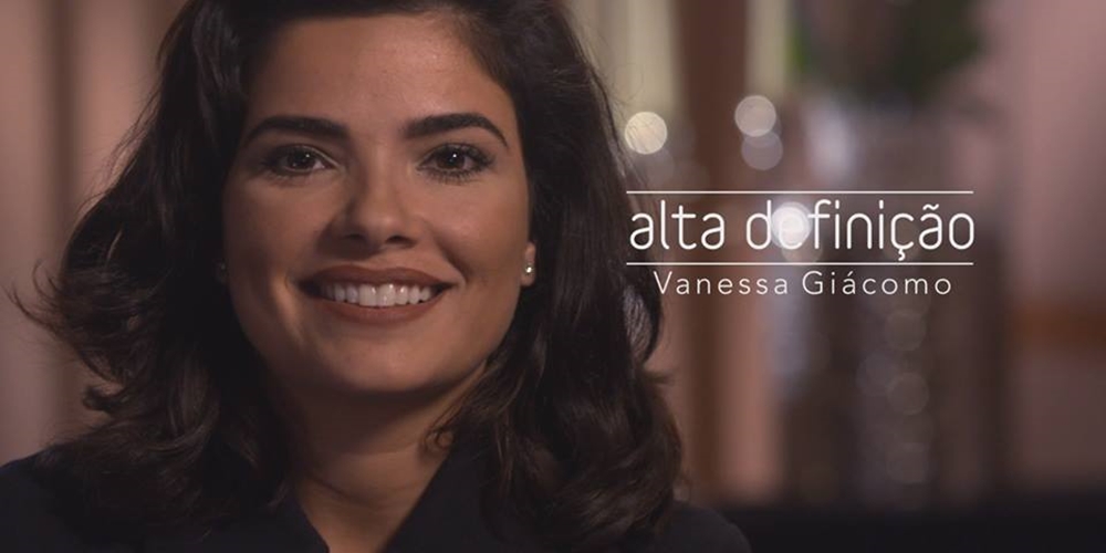  «Alta Definição» recebe atriz brasileira Vanessa Giácomo