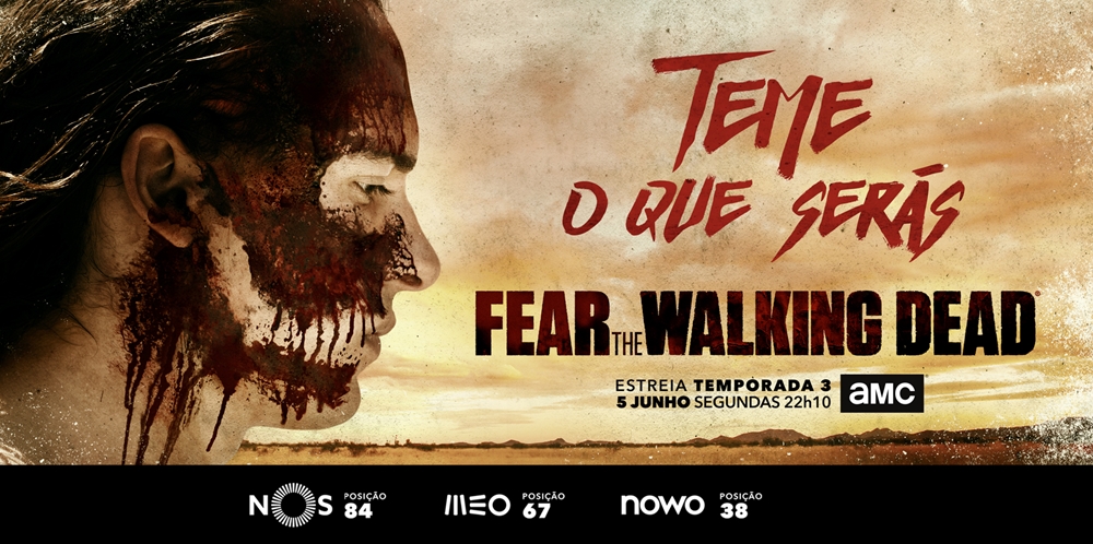  Revelado o poster oficial de «Fear The Walking Dead» T3