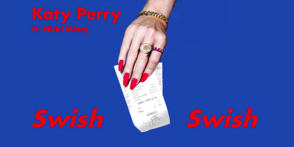  «Swish Swish»: Oiça a nova música de Katy Perry juntamente com Nicki Minaj