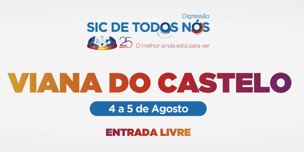  Viana do Castelo: Conheça as caras que vão estar na digressão «SIC de Todos Nós»