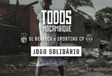  TVI transmite jogo solidário «Todos Moçambique» entre Benfica e Sporting