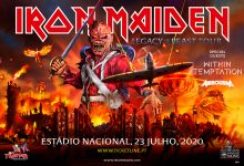  Iron Maiden anunciam regresso a Portugal em 2020