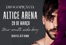  Diogo Piçarra anuncia Murta na primeira parte do concerto na Altice Arena