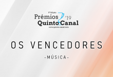  Prémios Quinto Canal 2019 | Os Vencedores – Música