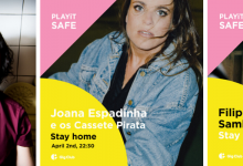  Play it Safe: Filipe Sambado, Joana Espadinha e Samuel Úria ao vivo a partir de casa
