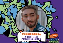  Paulo Sousa é a Internet Star Favorita dos «Kids’ Choice Awards 2020» do Nickelodeon