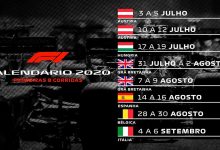 Temporada 2020 da F1 arranca em julho em direto na Eleven Sports