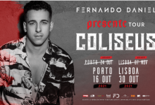  Fernando Daniel anuncia adiamento dos concertos nos Coliseus para 2021