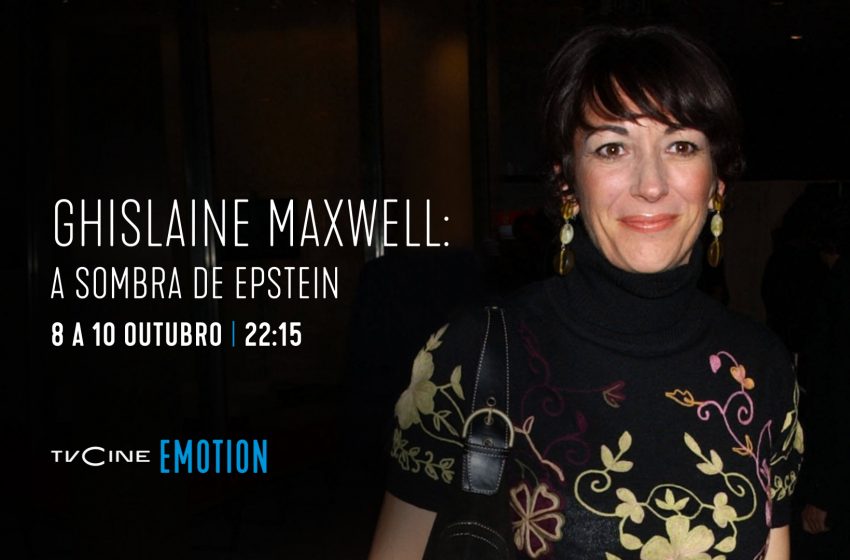  TVCine estreia «Ghislaine Maxwell: Na Sombra de Epstein»