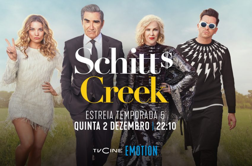  TVCine estreia nova temporada de «Schitt’s Creek»
