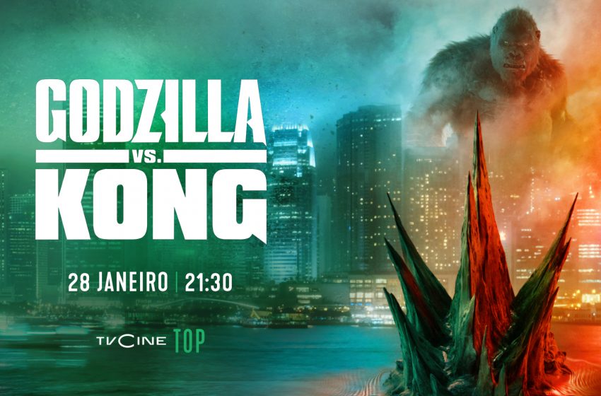  TVCine estreia em exclusivo «Godzilla vs. Kong»