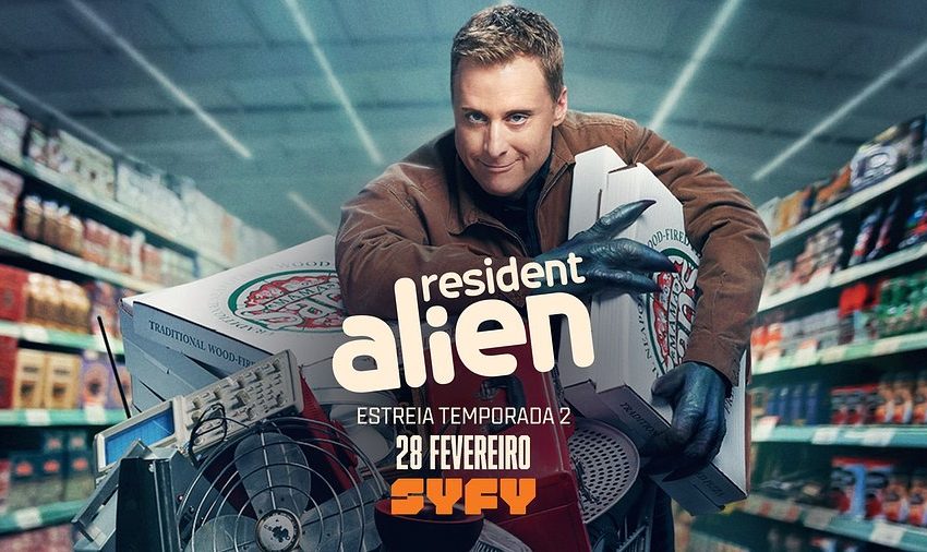  Resident Alien regressa ao Syfy para a segunda temporada