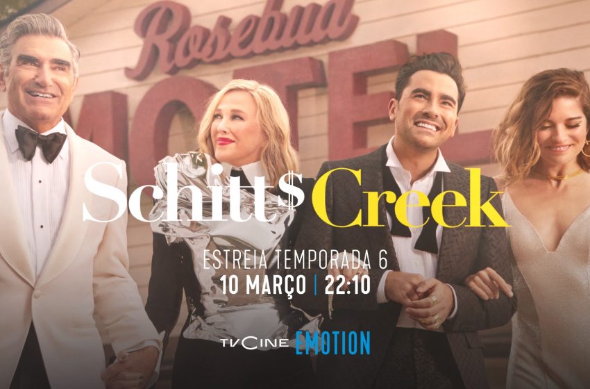  Última temporada de «Schitt’s Creek» estreia em Portugal