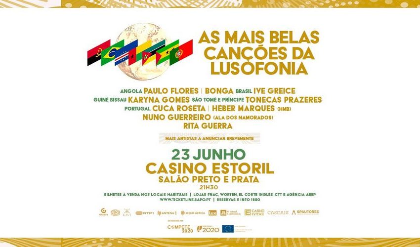  Vozes da lusofonia juntam-se para concerto único no Casino Estoril