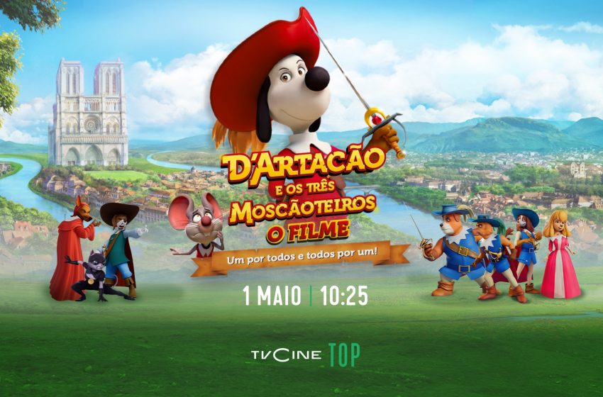  TVCine Top estreia o filme «Dartacão e os Três Moscãoteiros»