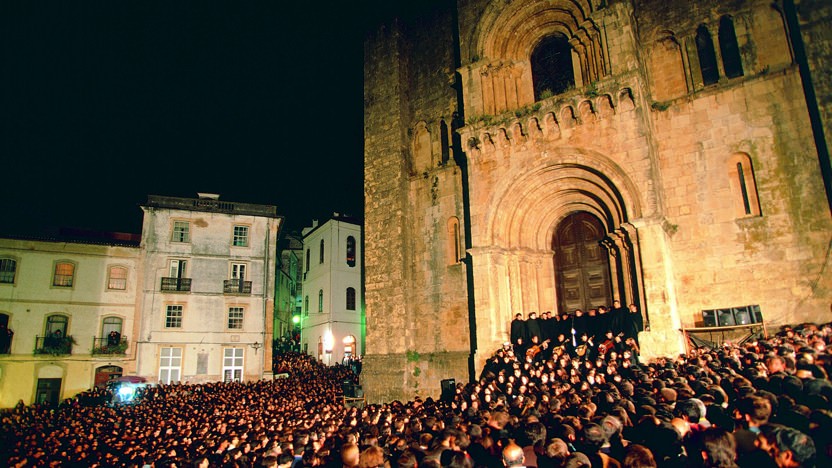  RTP transmite a Serenata Monumental da Queima das Fitas de Coimbra
