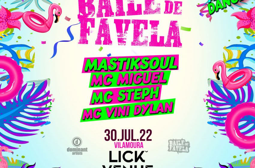  Mastiksoul apresenta o seu novo projeto «Baile de Favela»