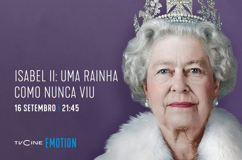  TVCine Emotion emite especial dedicado à Rainha Isabel II