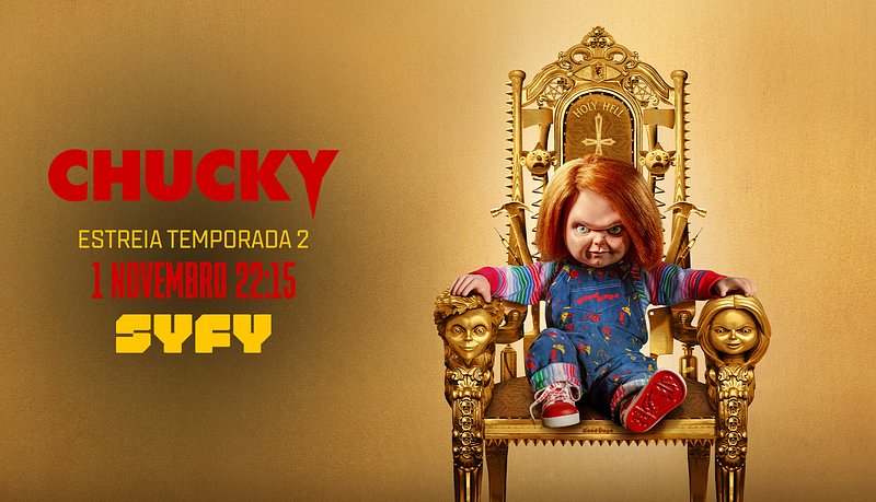  Nova temporada de «Chucky» estreia esta semana