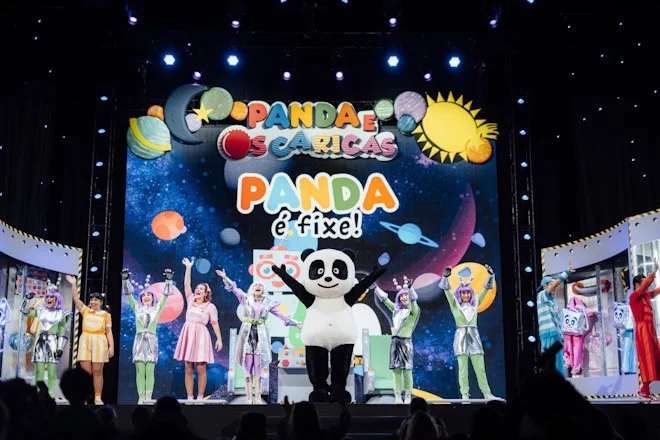  Musical do Panda e os Caricas com mais de 40 mil bilhetes vendidos