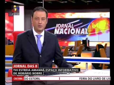 Imagem do último 'Jornal Nacional' em 2011.