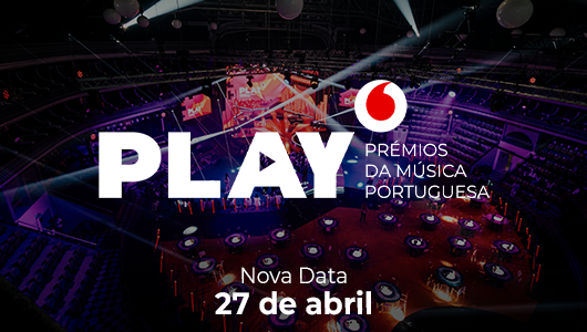  RTP transmite em direto a edição 2023 dos “PLAY: Prémios da Música Portuguesa”