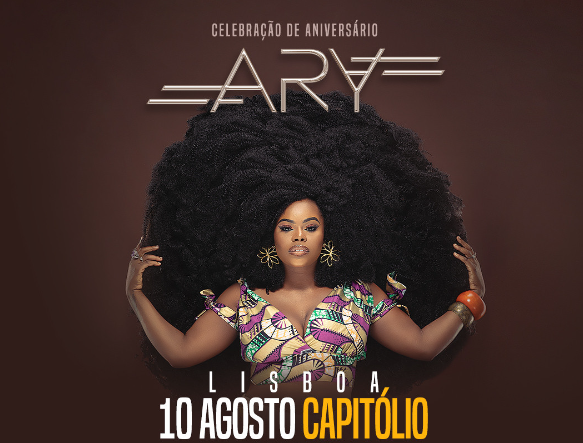  Ary celebra aniversário com concerto no Capitólio em Lisboa