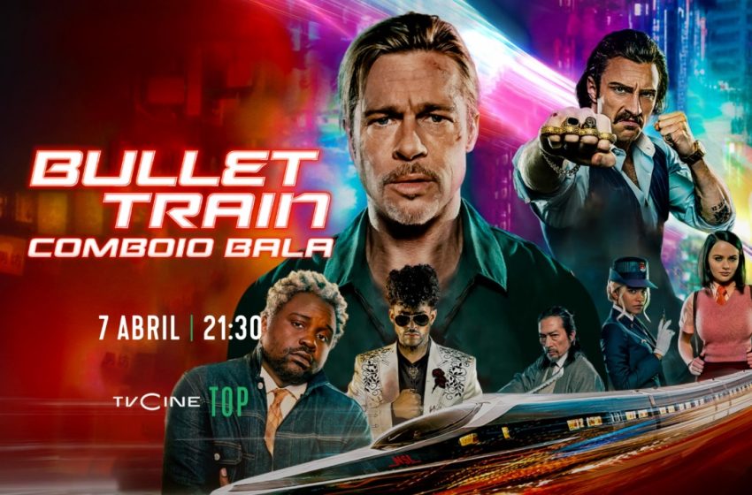  Filme «Bullet Train: Comboio Bala» estreia em televisão