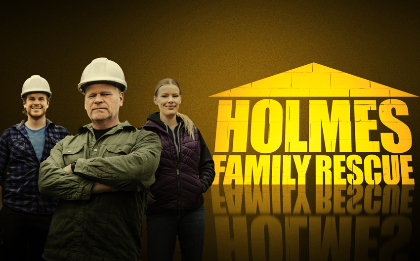  HGTV estreia novos episódios de «Holmes Family Rescue»