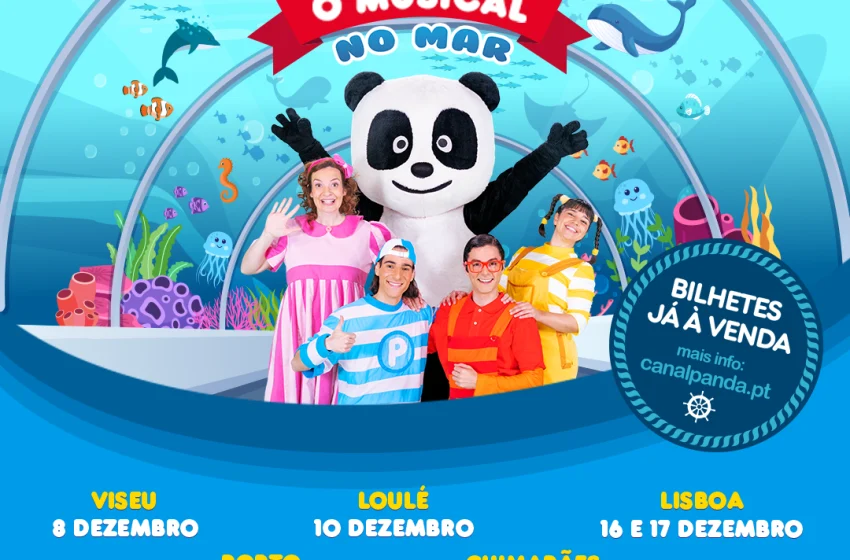  Bilhetes para «Panda e os Caricas no Mar» estão à venda, com nova música já disponível