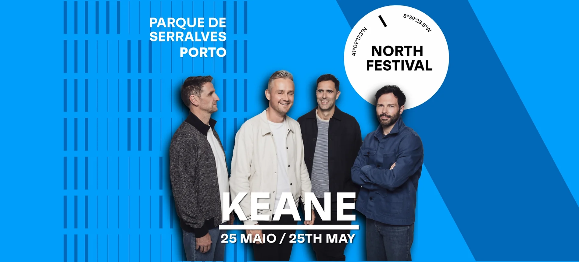 North Music Festival muda de local em 2024 e anuncia Keane no cartaz