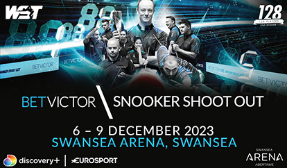  Eurosport transmite em exclusivo o  «Snooker Shoot Out»