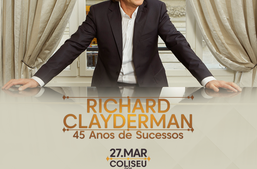  Richard Clayderman está de regresso a Portugal