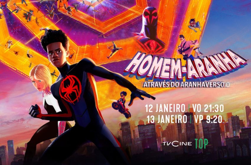  TVCine Top estreia «Homem-Aranha: Através do Aranhaverso»